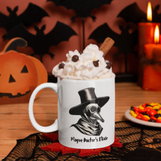 Médecin de la peste médiévale Elixir Coffee Mug