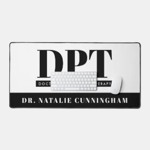 Médecin DPT moderne personnalisé de thérapie physi