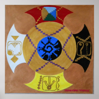 "MEDECINE WHEEL" POSTER