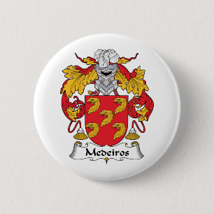 Medeiros Familienwappen Button