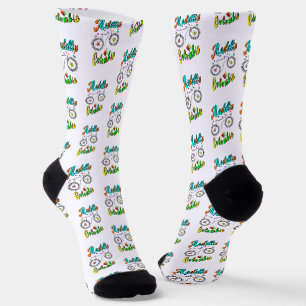 Medellin Blossom Kolumbien Socken