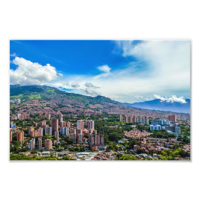 Medellin Colombia Foto Print (Vorne)