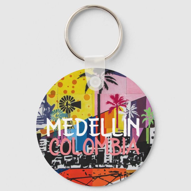 Medellin colombia schlüsselanhänger (Vorderseite)