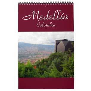 Medellín Kolumbien Kalender