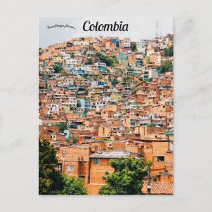 Medellin Kolumbien Postkarte