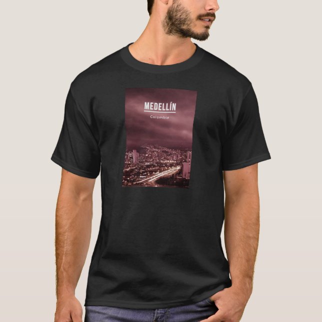 Medellin Kolumbien T-Shirt (Vorderseite)