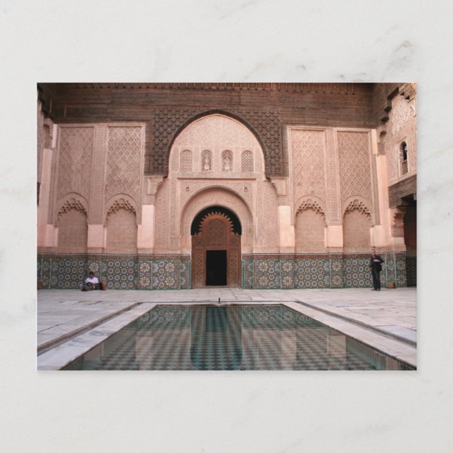 Medersa ben Youssef Postkarte (Vorderseite)