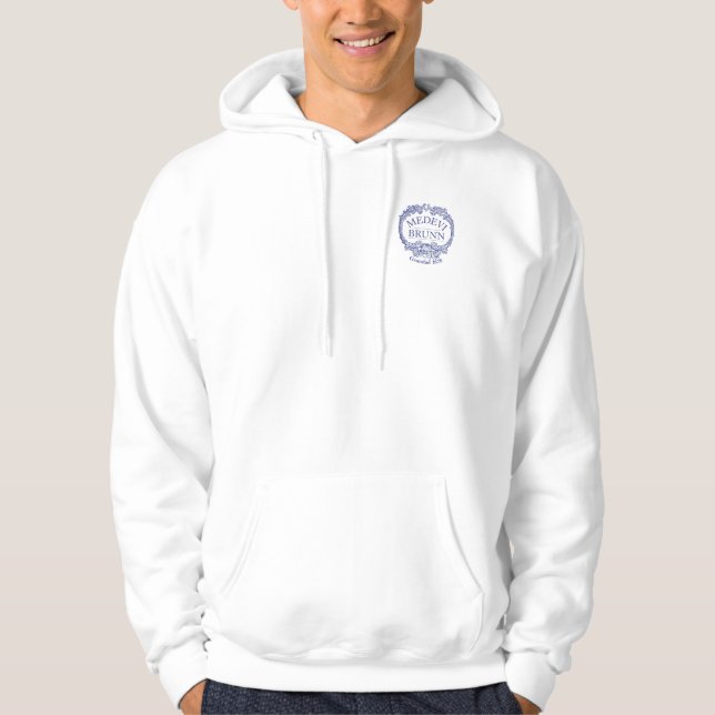 Medevi Brunn Small Logo Herren Hoodie (Brunn) (Vorderseite)