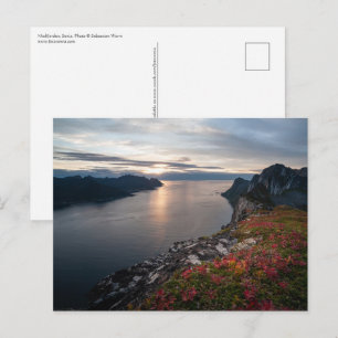 Medfjorden Norwegen Postkarte