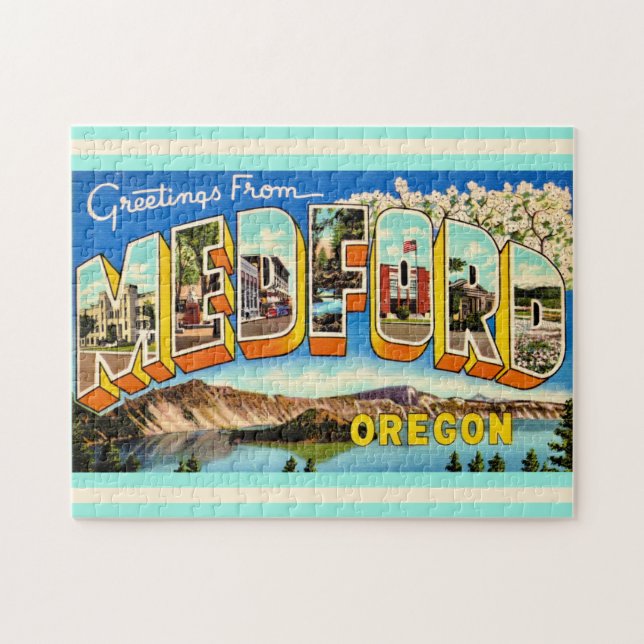 Medford Oregon 11x14 (Horizontal)
