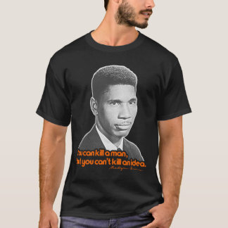 Medgar Evers Zivil Rights Icon Tribute T-Shirt
