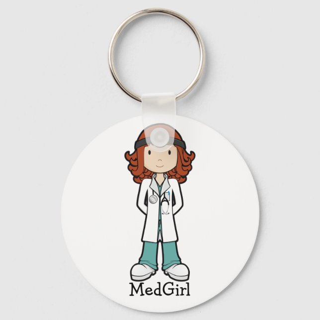MedGirl Schlüsselanhänger (Vorderseite)