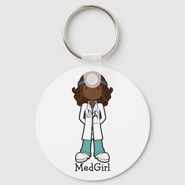 MedGirl Schlüsselanhänger (Vorderseite)