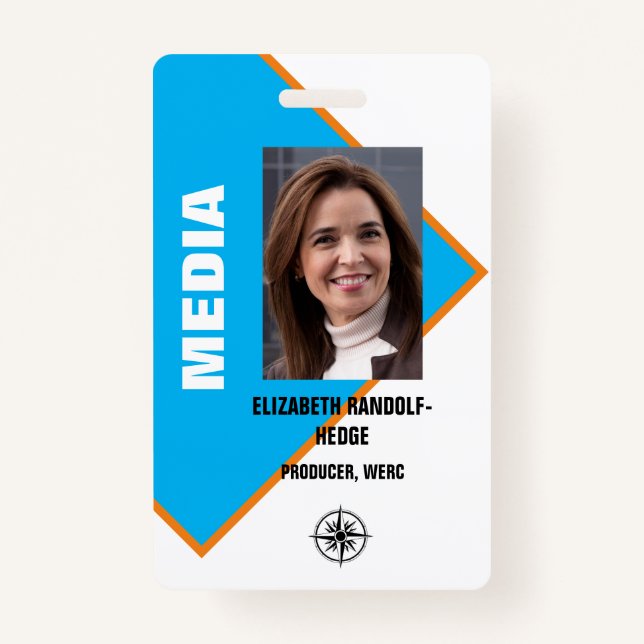 MEDIA-FOTO DER UNTERNEHMEN I.D. AUSWEIS (Vorderseite)