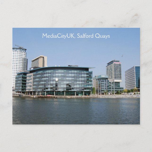 MediaCity - Salford Quays Postcard Postkarte (Vorderseite)