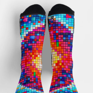 medias pixeleado colorido  socken