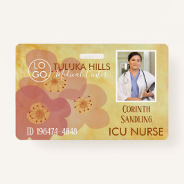 Medica Foto ID Soft Floral Hearts Ausweis