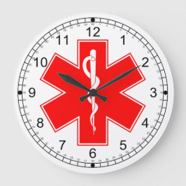Medical Alert Wall Clock Große Wanduhr