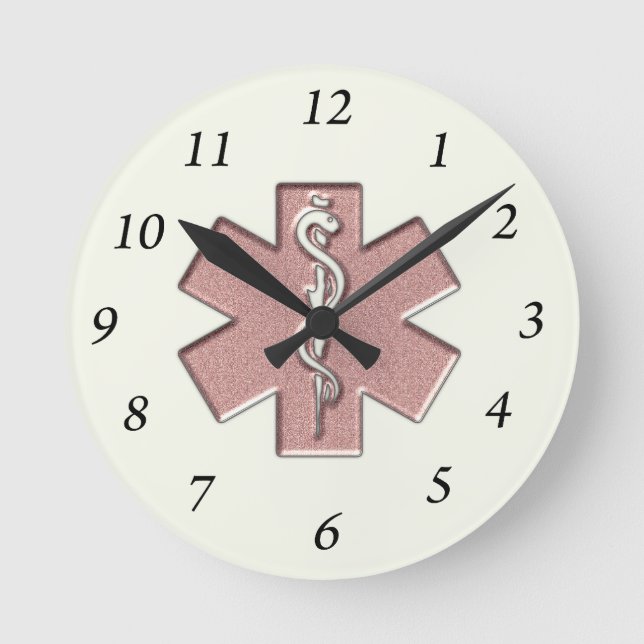 Medical Clock Runde Wanduhr (Vorderseite)