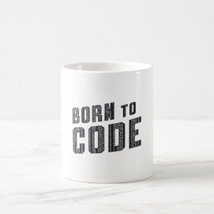 Medical Coder Born To Code ICD Programmierung Kaffeetasse