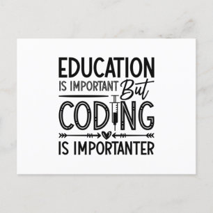 Medical Coder Education Is Important Coding ICD Postkarte