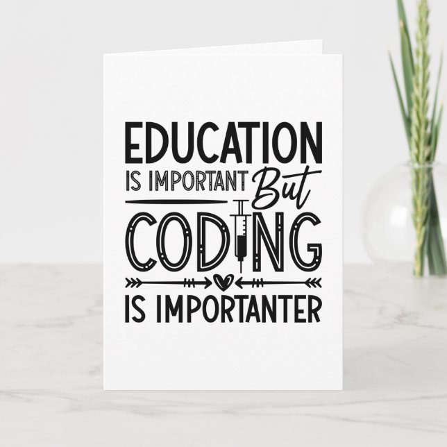 Medical Coder Education is Relevant ICD Coding Karte (Vorderseite)