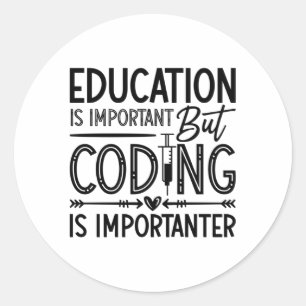 Medical Coder Education is Relevant ICD Coding Runder Aufkleber