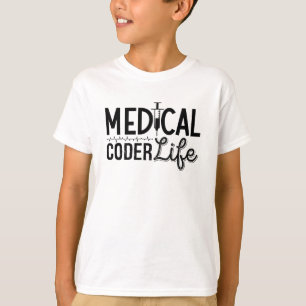 Medical Coder Life Assistent ICD Programmierung Co T-Shirt