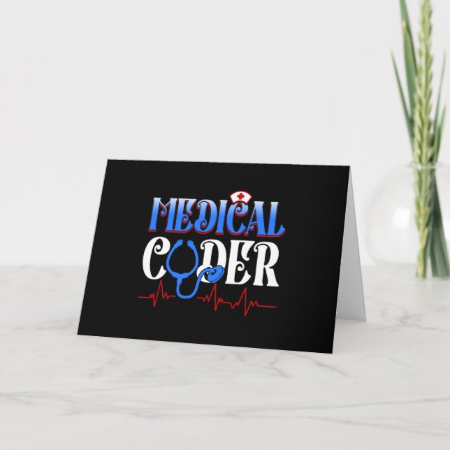 Medical Coder Medicare Coding Medical Karte (Vorderseite)