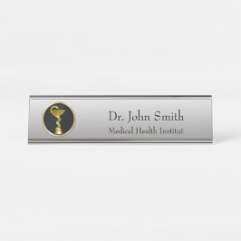 Medical Gold Beruflich Hygieia Bowl Schreibtischnamensplakette
