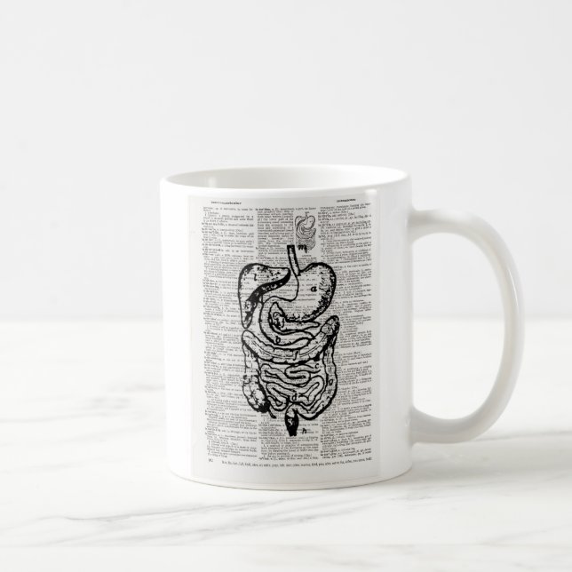 Medical Illustration Dictionary Art Kaffeetasse (Rechts)