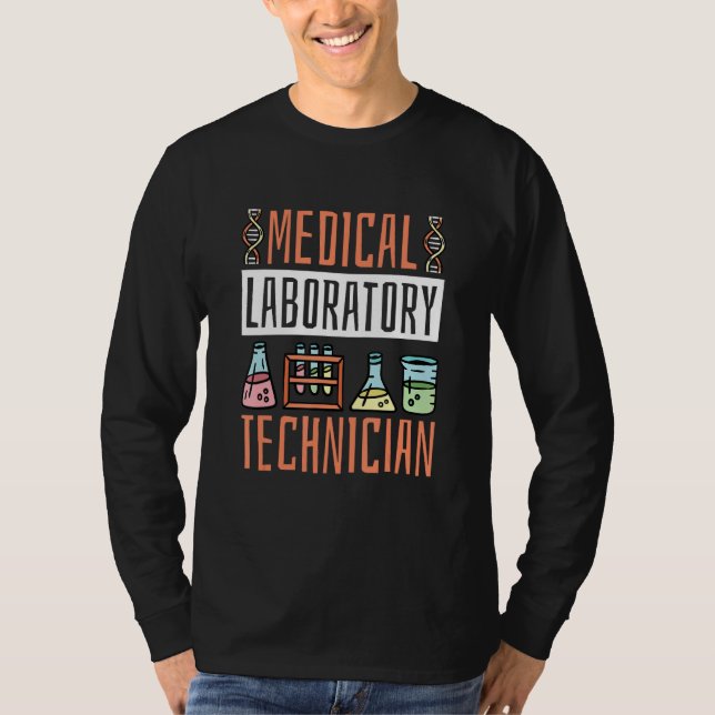 Medical Laboratory Technician Lab Technologist T-Shirt (Vorderseite)