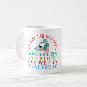 MEDICAL LABRADOR WISSENSCHAFTLER KÖNNEN KEINE STUP KAFFEETASSE