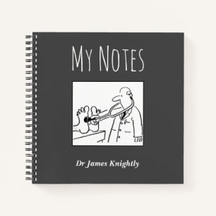 Medical Notebook mit Name des Eigentümers Notizbuch