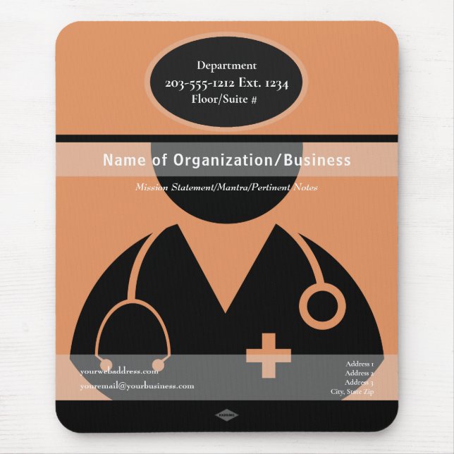 Medical Theme Promotionmousepad HAMbyWG Mousepad (Vorne)