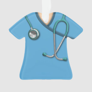 Médicale bleu frotte