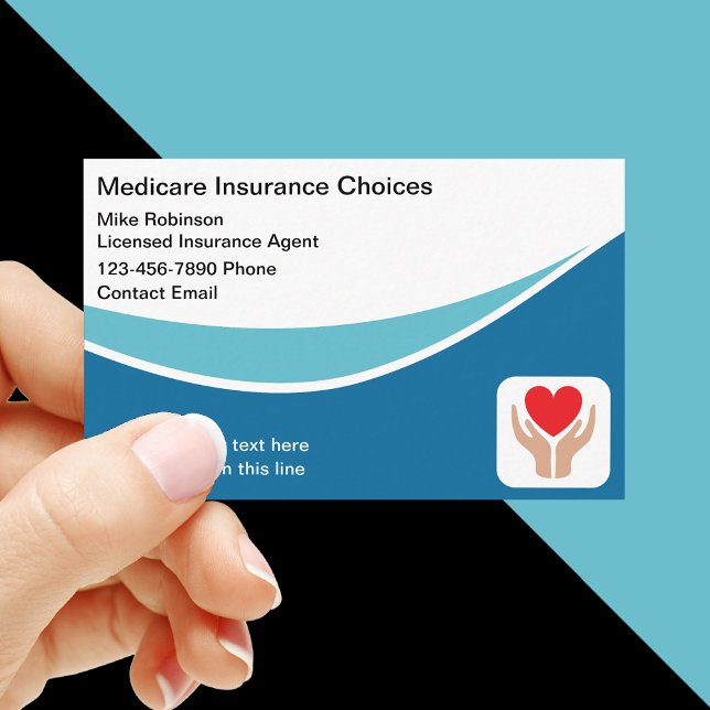 Medicare Health Insurance Rep Visitenkarte (Von Creator hochgeladen)