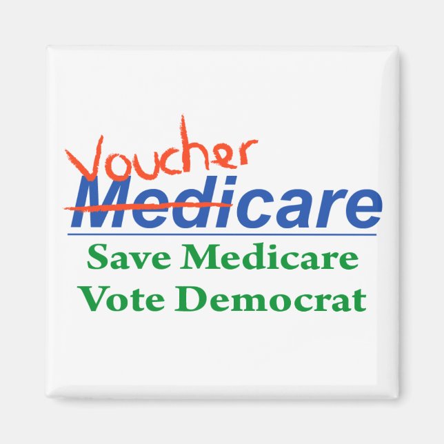 Medicare wird VoucherCare Magnet (Vorne)