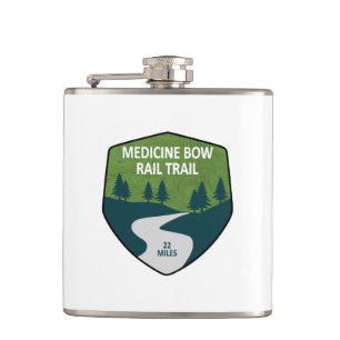 Medicine Bow Rail Trail Flachmann
