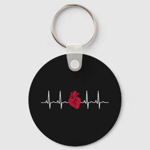 Medicine Doctor Paramedic Nurse Gift Liebe Cardiog Schlüsselanhänger