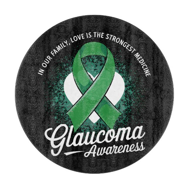 Medicine Glaucoma Awareness Schneidebrett (Vorderseite)