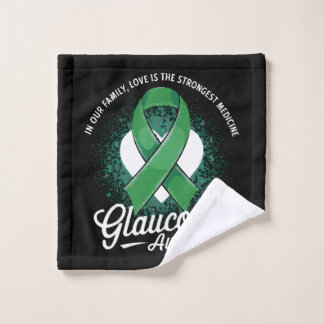 Medicine Glaucoma Awareness Waschlappen