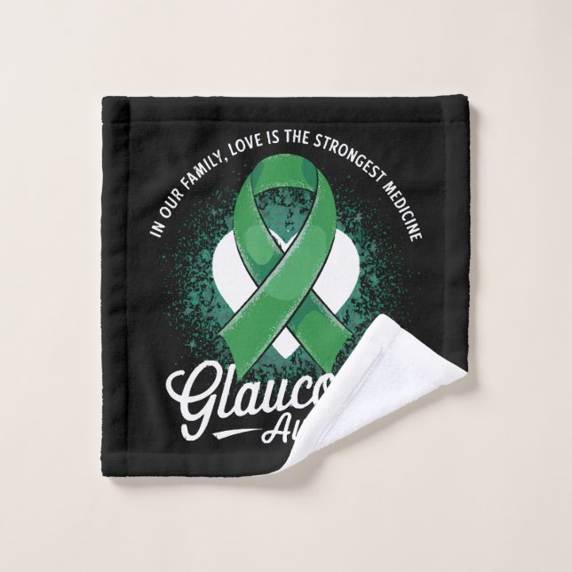 Medicine Glaucoma Awareness Waschlappen (Waschlappen)