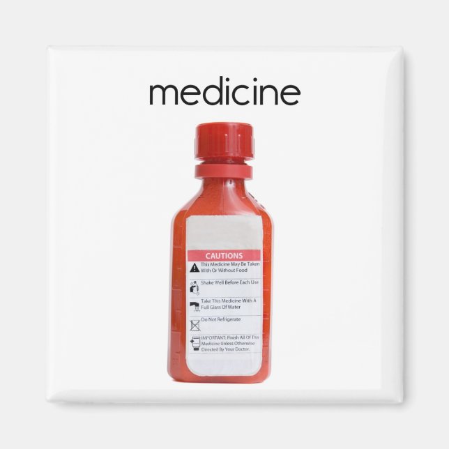 Medicine Kühlschrank Magnet (Vorne)