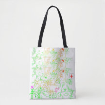 Medicine Man Jazzy Jungle Print Tasche Shopping Ba