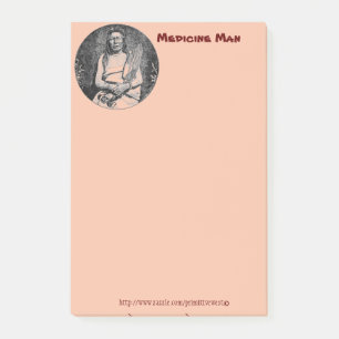 "Medicine Man" Post-it Klebezettel