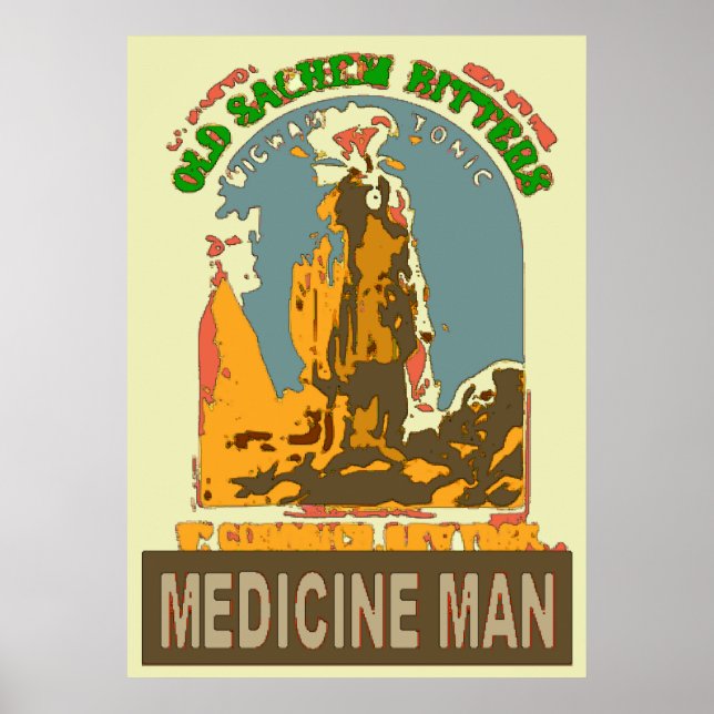 Medicine Man Tonic Poster (Vorne)