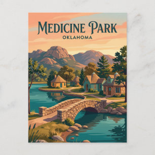 Medicine Park USA Postkarte