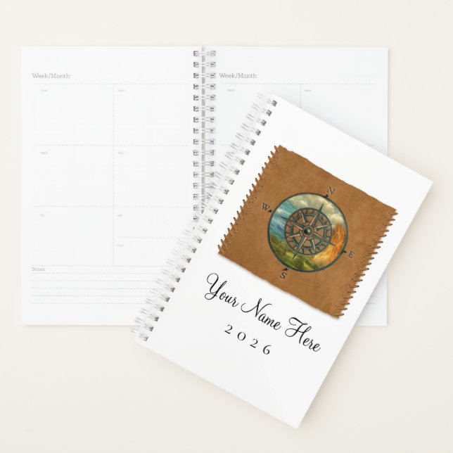 Medicine Wheel - Personalized Day Planner (Devant avec enveloppe)