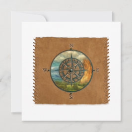 Medicine Wheel - Personalized Notecard Mitteilungskarte